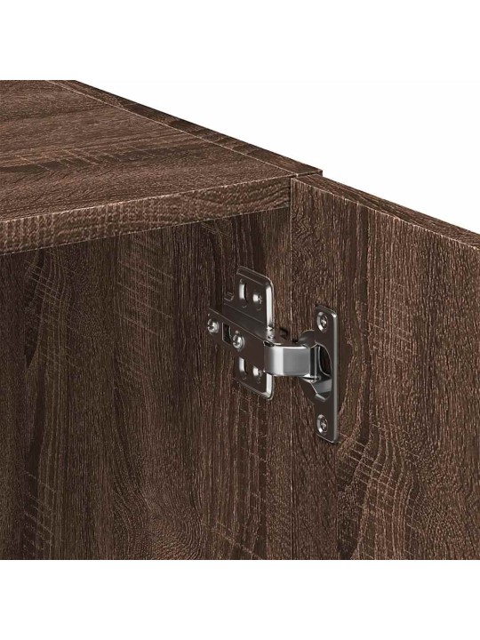 KITSAS HOIUKAPP, PRUUN TAMM, 50 X 42,5 X 225 CM TEHISPUIT