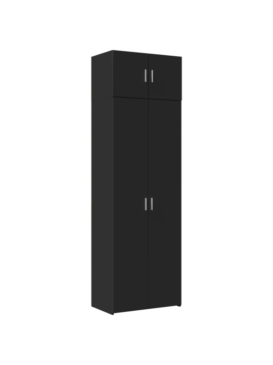 HOIUKAPP, MUST, 70 X 42,5 X 225 CM, TEHISPUIT