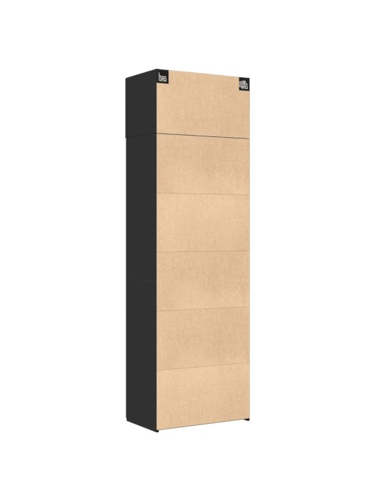 HOIUKAPP, MUST, 70 X 42,5 X 225 CM, TEHISPUIT