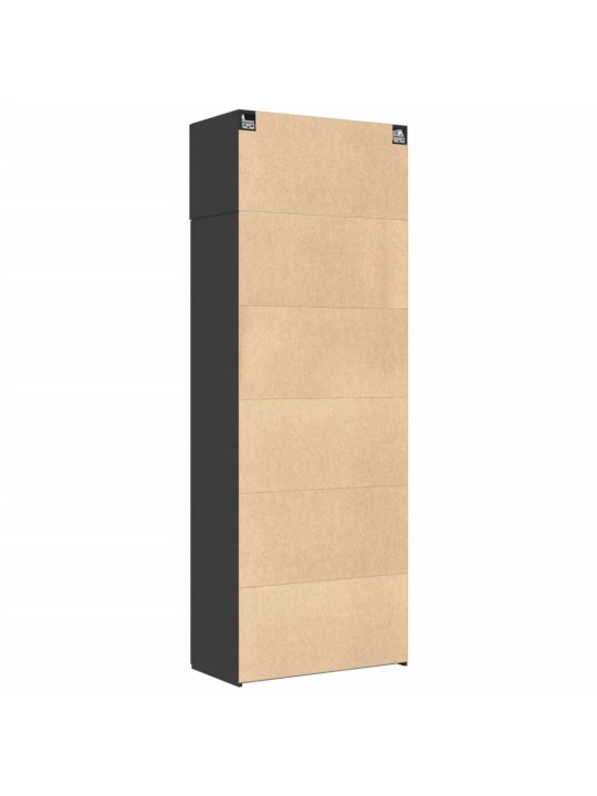 HOIUKAPP, MUST, 80 X 42,5 X 225 CM, TEHISPUIT