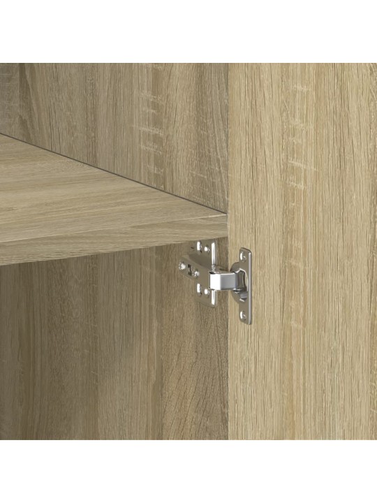 Hoiukapp, sonoma tamm, 80 x 42,5 x 225 cm, tehispuit