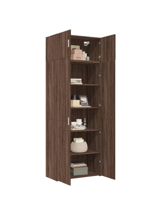 HOIUKAPP, PRUUN TAMM, 80 X 42,5 X 225 CM TEHISPUIT