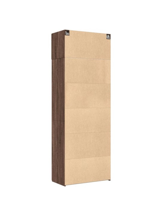 HOIUKAPP, PRUUN TAMM, 80 X 42,5 X 225 CM TEHISPUIT