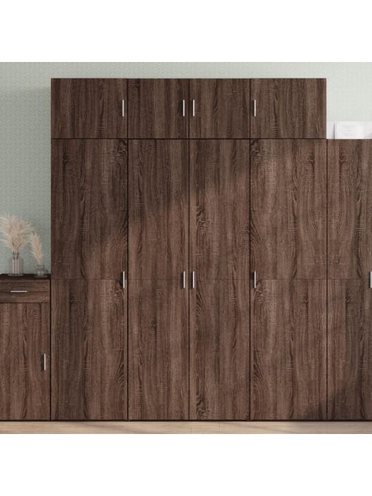 HOIUKAPP, PRUUN TAMM, 80 X 42,5 X 225 CM TEHISPUIT