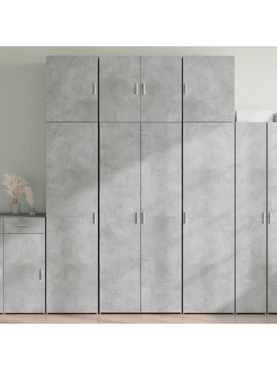 KÕRGE KAPP, BETOONHALL, 80X42,5X249 CM, TEHISPUIT