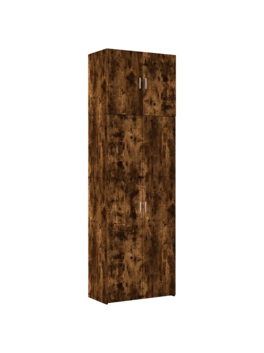 KÕRGE KAPP, SUITSUTATUD TAMM, 80X42,5X249 CM, TEHISPUIT
