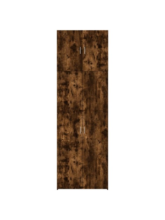 KÕRGE KAPP, SUITSUTATUD TAMM, 80X42,5X249 CM, TEHISPUIT