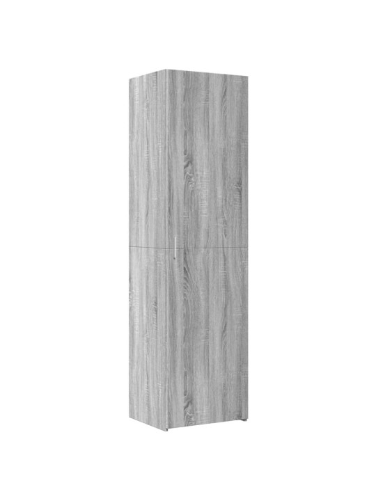 KÕRGE KAPP, HALL SONOMA TAMM, 50X42,5X185 CM TEHISPUIT
