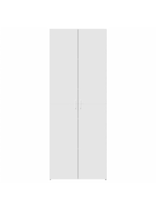 KÕRGE KAPP, VALGE, 70X42,5X185 CM TEHISPUIT