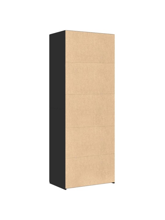 KÕRGE KAPP, MUST, 70X42,5X185 CM TEHISPUIT