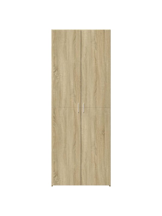 KÕRGE KAPP, SONOMA TAMM, 80X42,5X185 CM TEHISPUIT