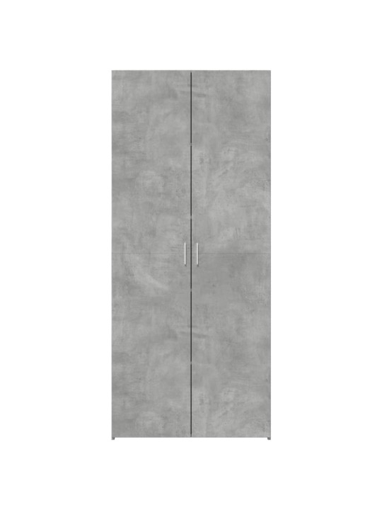 KÕRGE KAPP, BETOONHALL, 80X42,5X185 CM TEHISPUIT