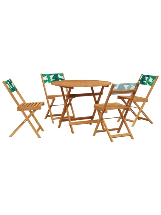 5-OSALINE AIAMÖÖBLIKOMPLEKT, LEHEMUSTRIGA, KANGAS/TÄISPUIT