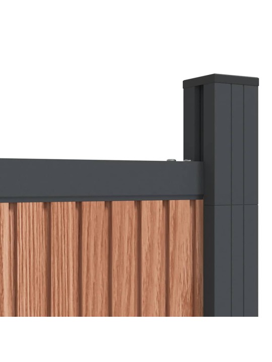 Aiapaneel, pruun, 526 x 186 cm, wpc