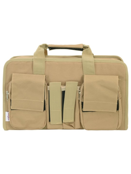 Püstolikott, khaki, 40 x 24 x 10 cm, oxford kangas