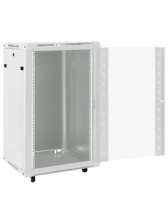 18U SERVERIKAPP PÖÖRATAVATE JALGADEGA, 19" IP20, 60X60X100 CM