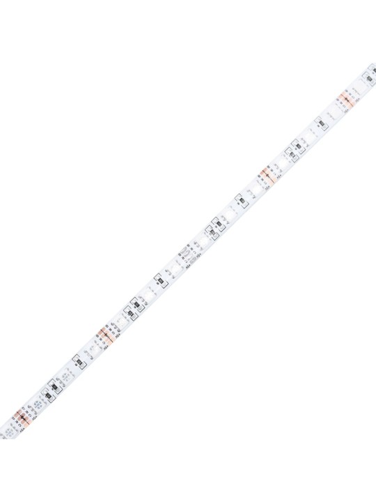 Kohvilaud LED-tuledega, valge, 70x50x30 cm