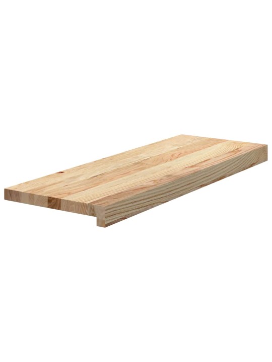 Trepiastmed 4 tk, 70x25x2 cm, töötlemata tammepuit