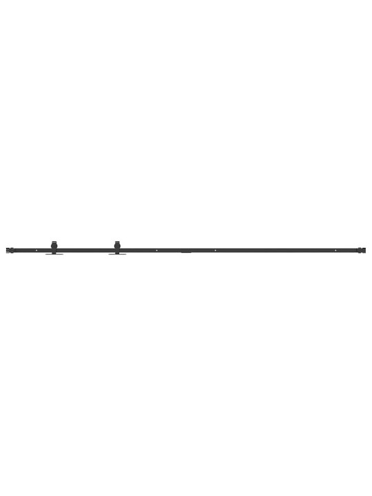 LÜKANDKAPI UKSEKOMPLEKT 213 CM SÜSINIKTERASEST