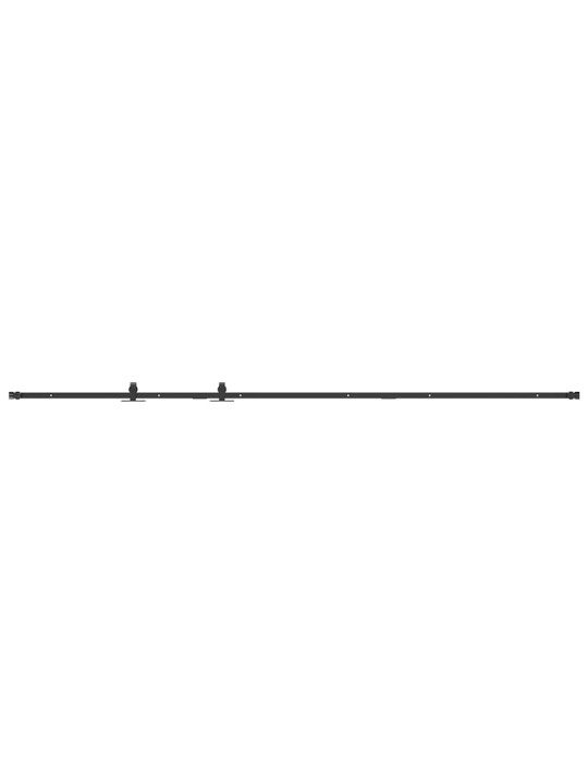 LÜKANDKAPI UKSEKOMPLEKT 244 CM SÜSINIKTERASEST