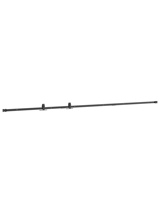 LÜKANDKAPI UKSEKOMPLEKT 244 CM SÜSINIKTERASEST