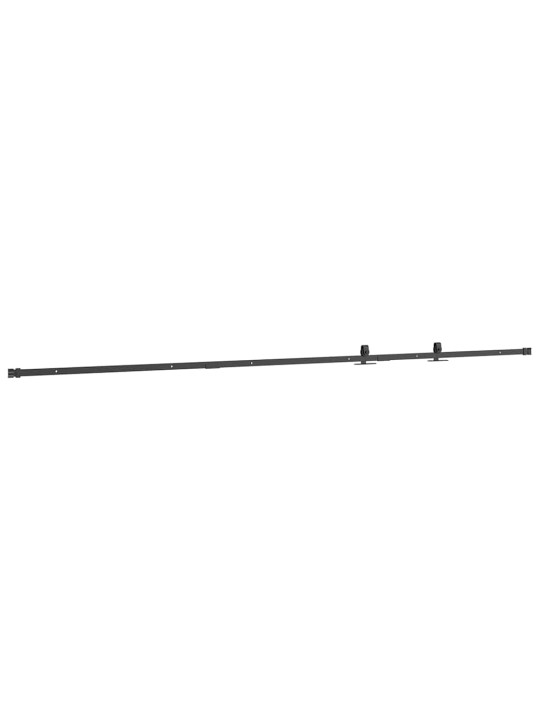 LÜKANDKAPI UKSEKOMPLEKT 244 CM SÜSINIKTERASEST