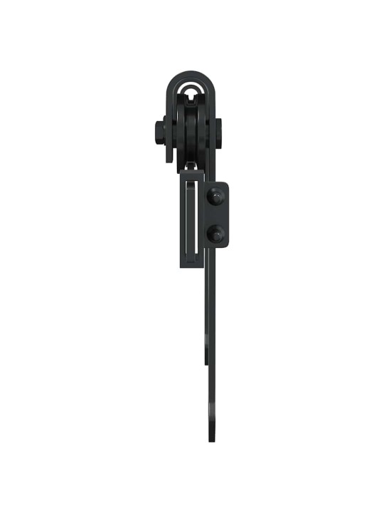 LÜKANDKAPI UKSEKOMPLEKT 122 CM SÜSINIKTERASEST