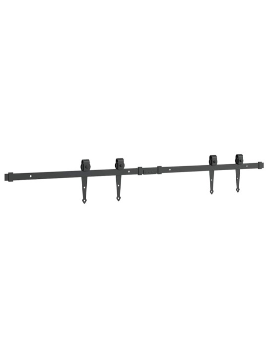 LÜKANDKAPI UKSEKOMPLEKT 122 CM SÜSINIKTERASEST