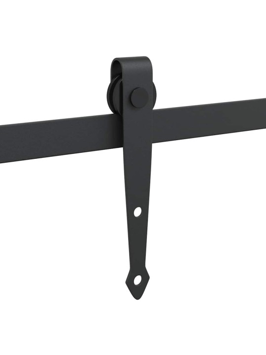 LÜKANDKAPI UKSEKOMPLEKT 244 CM SÜSINIKTERASEST