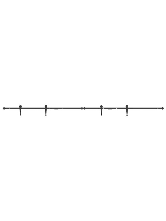 LÜKANDKAPI UKSEKOMPLEKT 244 CM SÜSINIKTERASEST