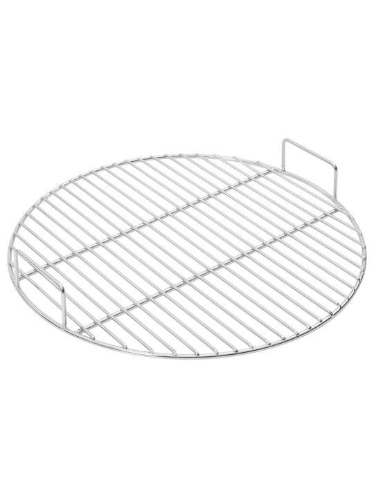 Ümmargune grillrest käepidemetega, ø34,5 cm, roostevaba teras