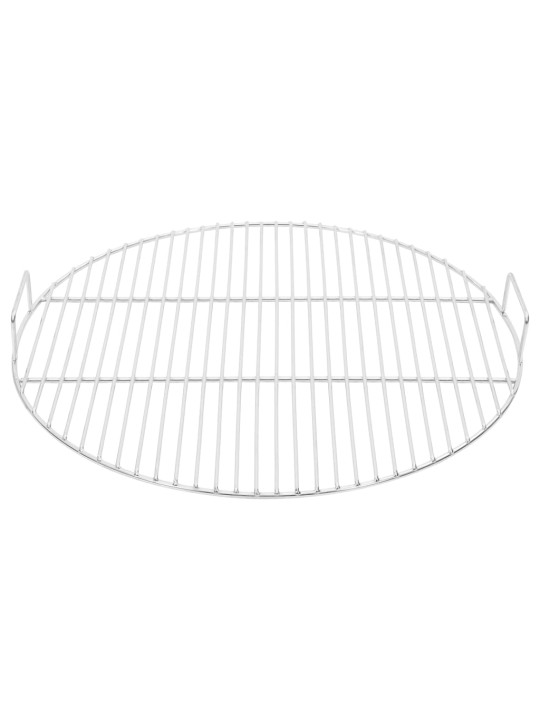 Ümmargune grillrest käepidemetega, ø54 cm, roostevaba teras