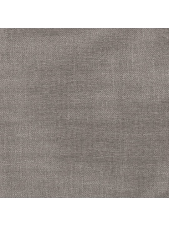 Voodiraam ilma madratsita taupe 100x200 cm kangas