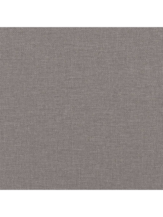 Voodiraam ilma madratsita taupe 100x200 cm kangas