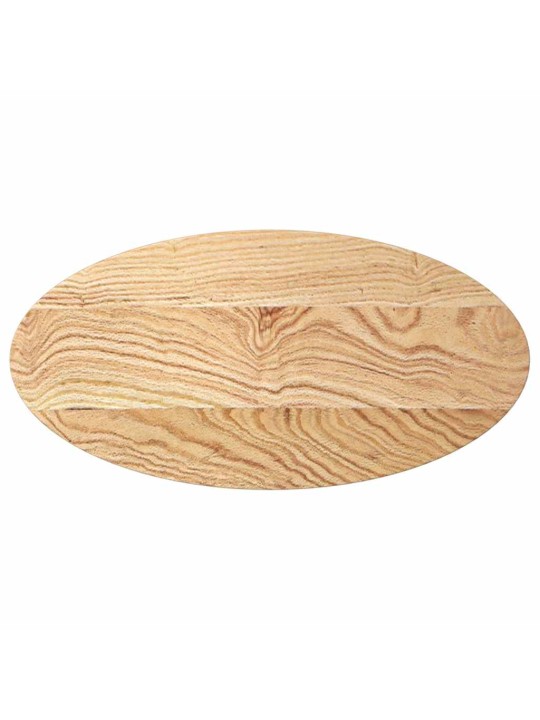 LAUAPLAAT 80X40X2 CM TÄISPUIDUST TAMM OVAALNE