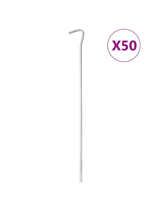 Telgivaiad 50 tk, 30 cm ø5 mm, tsingitud teras