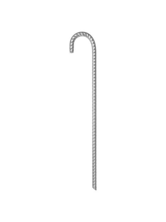 TELGIVAIAD 12 TK, 41,5 CM Ø12 MM, TSINGITUD TERAS