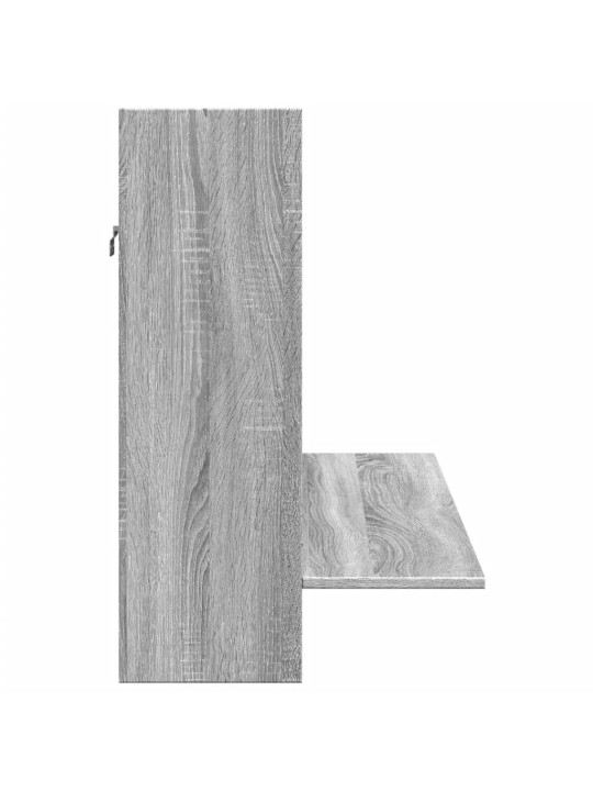 SEINALE KINNITATAV KIRJUTUSLAUD, HALL, 105X48X75 CM, TEHISPUIT