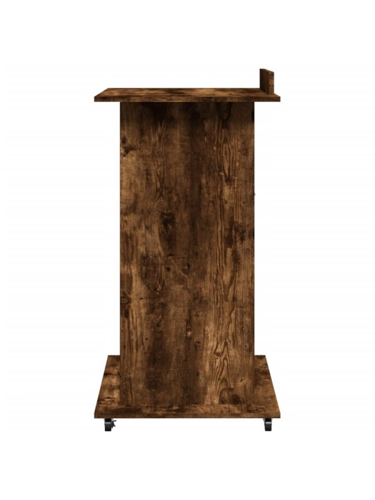 KÕNEPULT RATASTE JA SAHTLIGA, SUITSUTAMM 55X55X107 CM TEHISPUIT