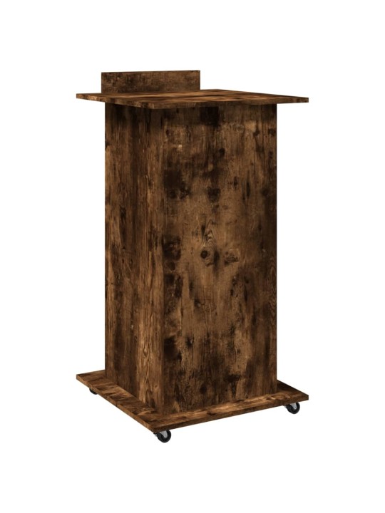 KÕNEPULT RATASTE JA SAHTLIGA, SUITSUTAMM 55X55X107 CM TEHISPUIT