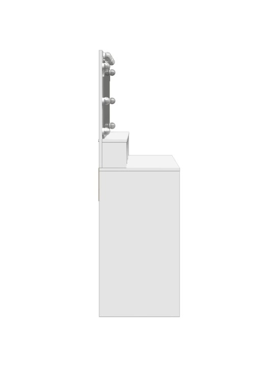 TUALETTLAUD LEDIGA, VALGE, 80X41X134,5 CM