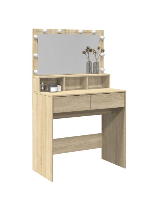 TUALETTLAUD LEDIGA, SONOMA TAMM, 80X41X134,5 CM