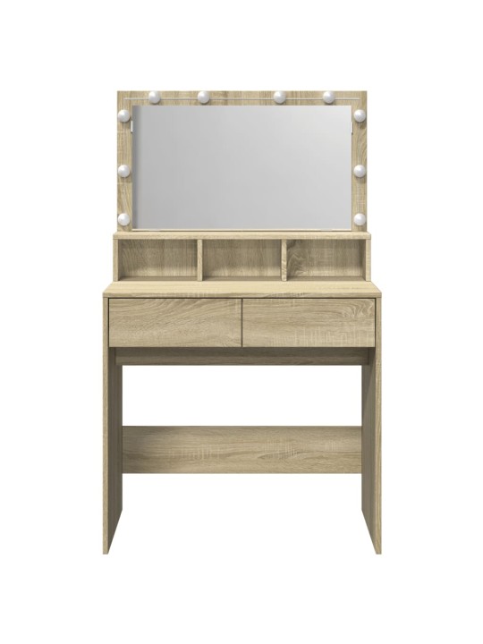 TUALETTLAUD LEDIGA, SONOMA TAMM, 80X41X134,5 CM
