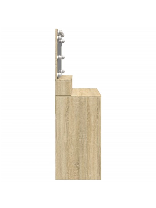 TUALETTLAUD LEDIGA, SONOMA TAMM, 80X41X134,5 CM