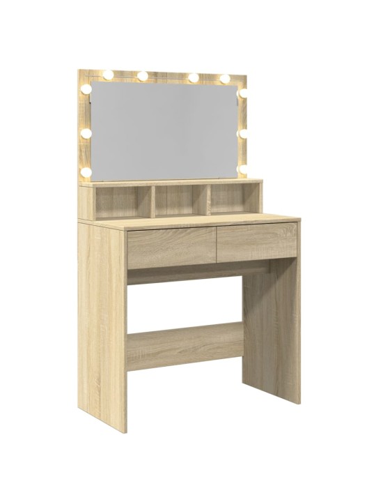 TUALETTLAUD LEDIGA, SONOMA TAMM, 80X41X134,5 CM