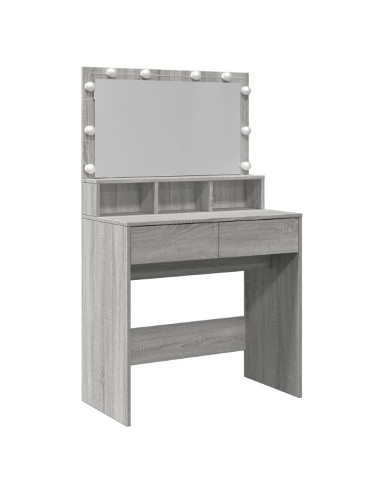 TUALETTLAUD LEDIGA, HALL SONOMA TAMM, 80X41X134,5 CM