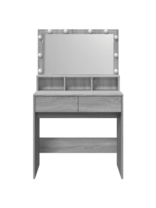 TUALETTLAUD LEDIGA, HALL SONOMA TAMM, 80X41X134,5 CM