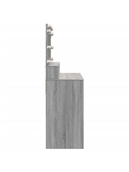 TUALETTLAUD LEDIGA, HALL SONOMA TAMM, 80X41X134,5 CM