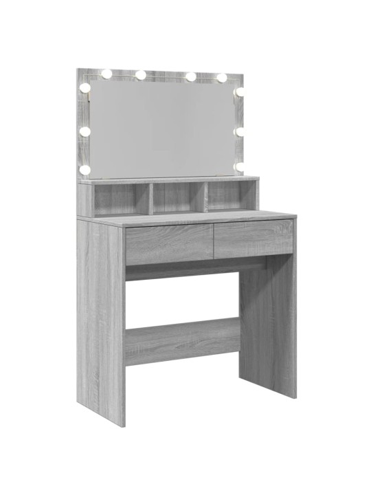 TUALETTLAUD LEDIGA, HALL SONOMA TAMM, 80X41X134,5 CM