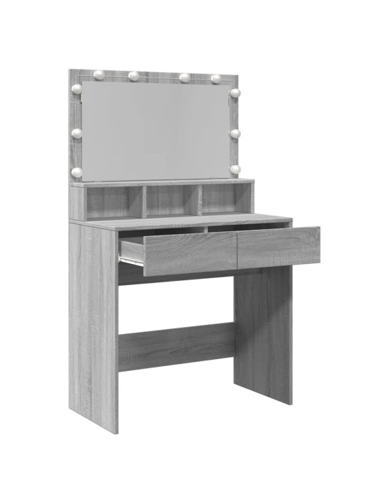 TUALETTLAUD LEDIGA, HALL SONOMA TAMM, 80X41X134,5 CM